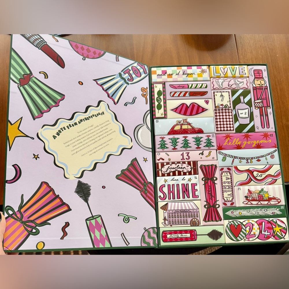 Anthropologie 2025 Advent Calendar (EMPTY) - Picture 2 of 2